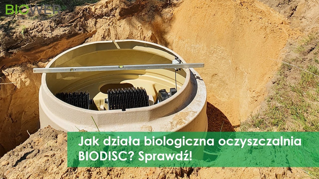 Biologiczna oczyszczalnia ścieków BIODISC Kingspan - działanie i eksploatacja
