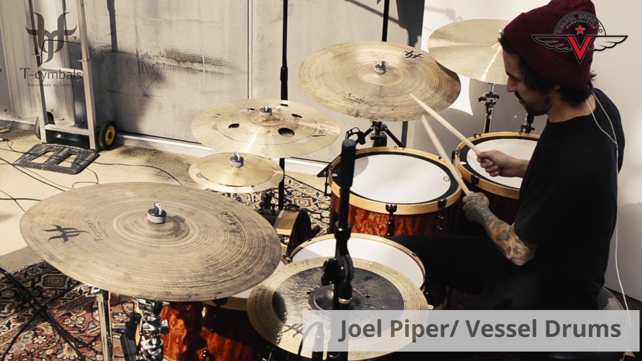 Joel Piper w/ T-Cymbals & Vessel Drums