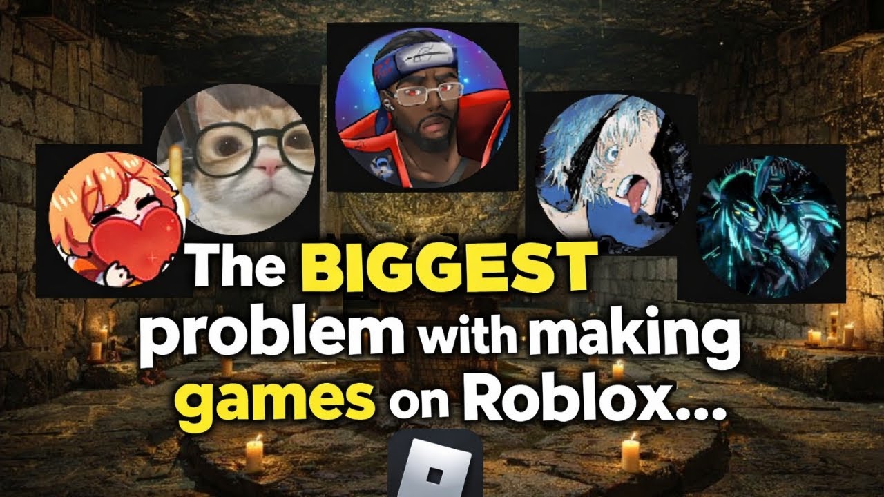 The BIGGEST problem with making GAMES on roblox..