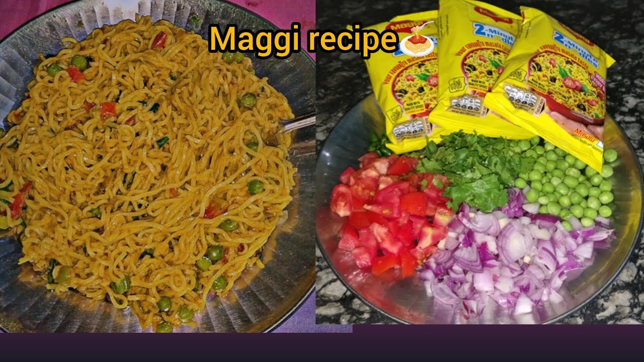 Maggi recipe🍝 / मैगी रेसिपी 😋  maggi recipe🍝 ( it's my kitchen) 