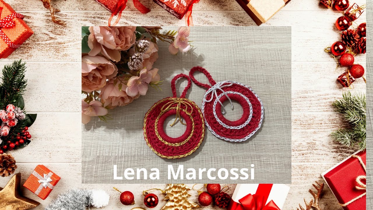 MINI GUIRLANDA DE CROCHÊ #crochet #artesanato