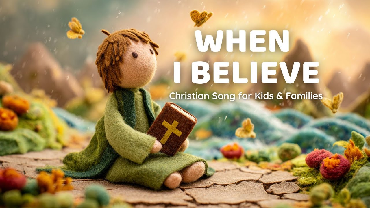 🙏 When I Believe | Uplifting Christian Song for Kids & Families about Faith, Hope & Miracles