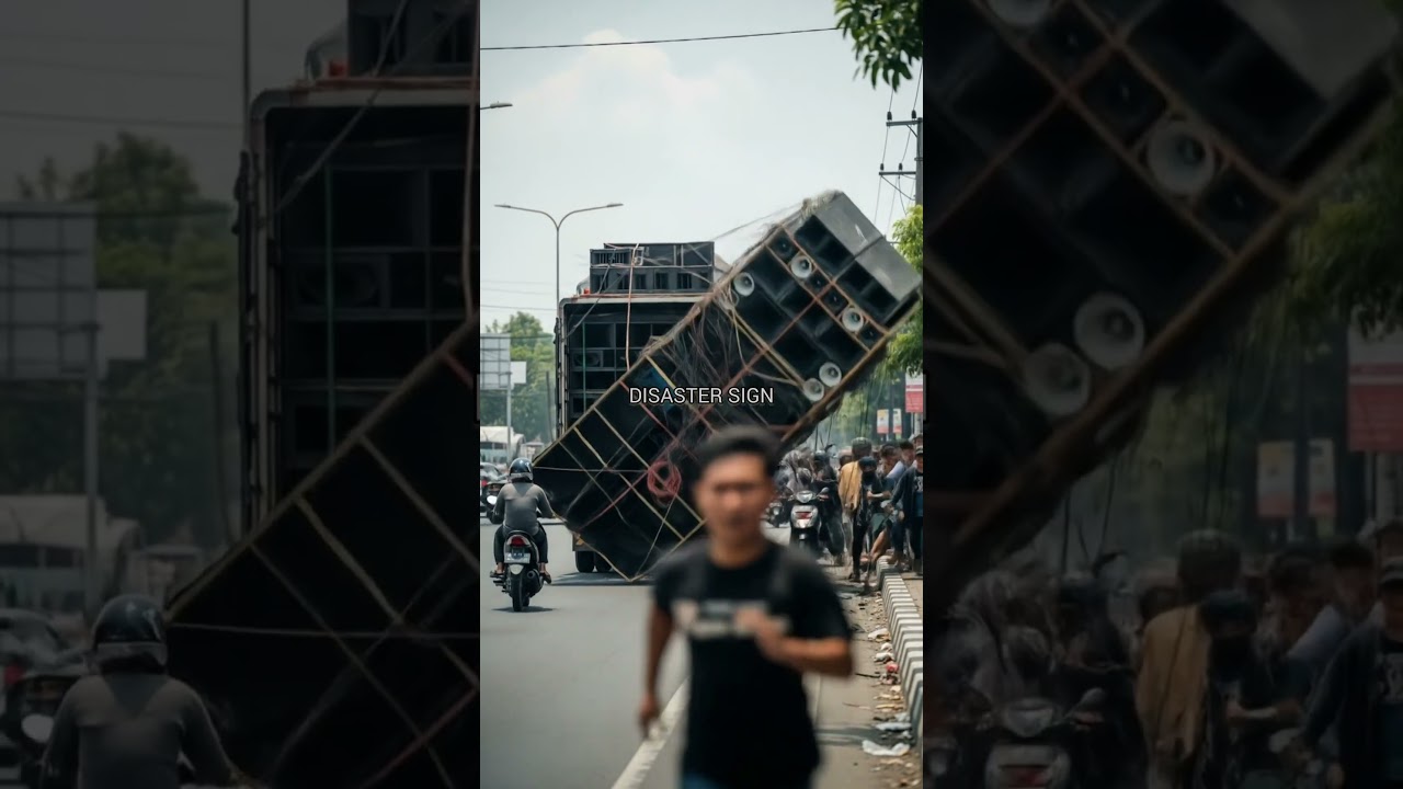 VIRAL! Detik-detik SOUND HOREG AMBRUK! #feed #viral #news #trending #soundhoreg #shorts