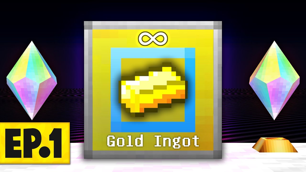 Minecraft Star Factory | STARTING WITH INFINITE GOLD?! #1 [Modded Questing Survival]