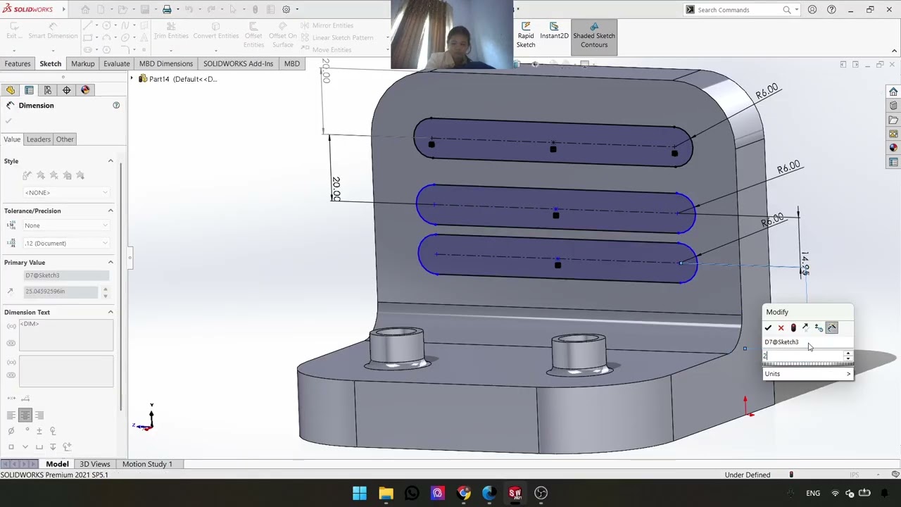 SOLIDWORK EXERCISE 46