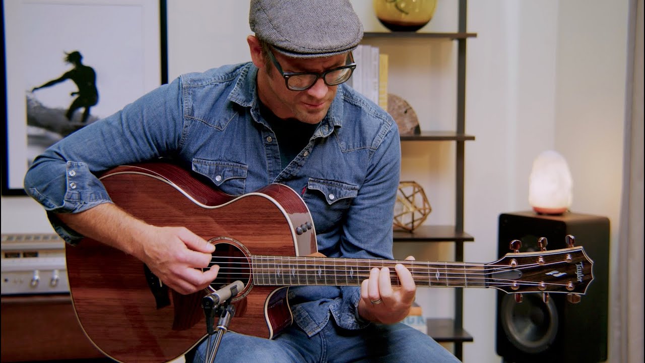 Taylor 814ce Sinker Redwood Ltd. Ed. Grand Auditorium Acoustic-Electric Guitar | Andy Powers Demo