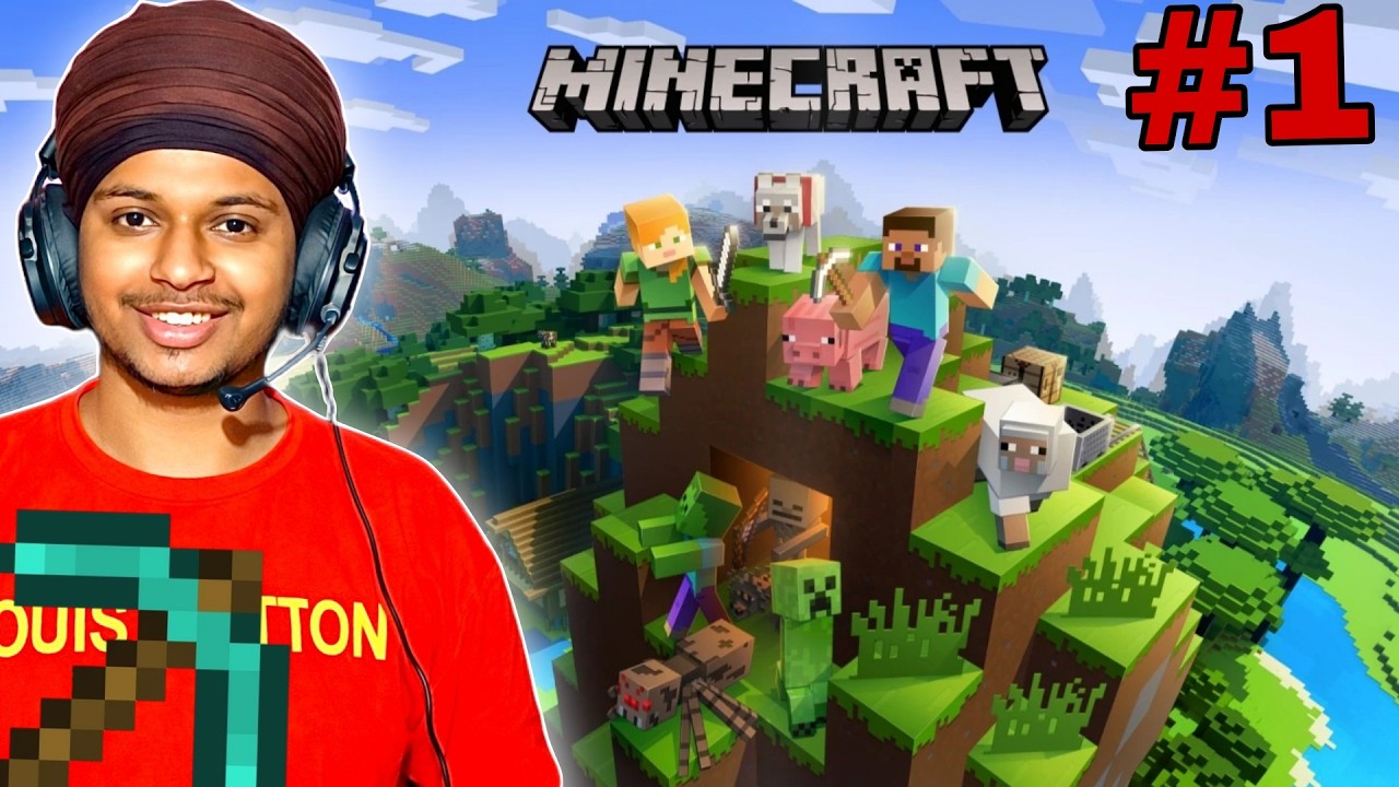 Minecraft Journey Begins || Not Bro Prosss