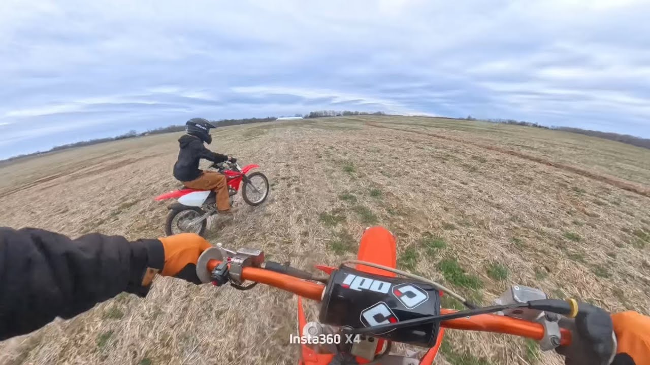 Riding with my buddy