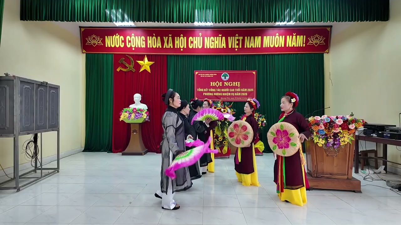 Hát múa giao duyên || CLB Người cao tuổi thôn Dương Phú x Quốc Bảo MC