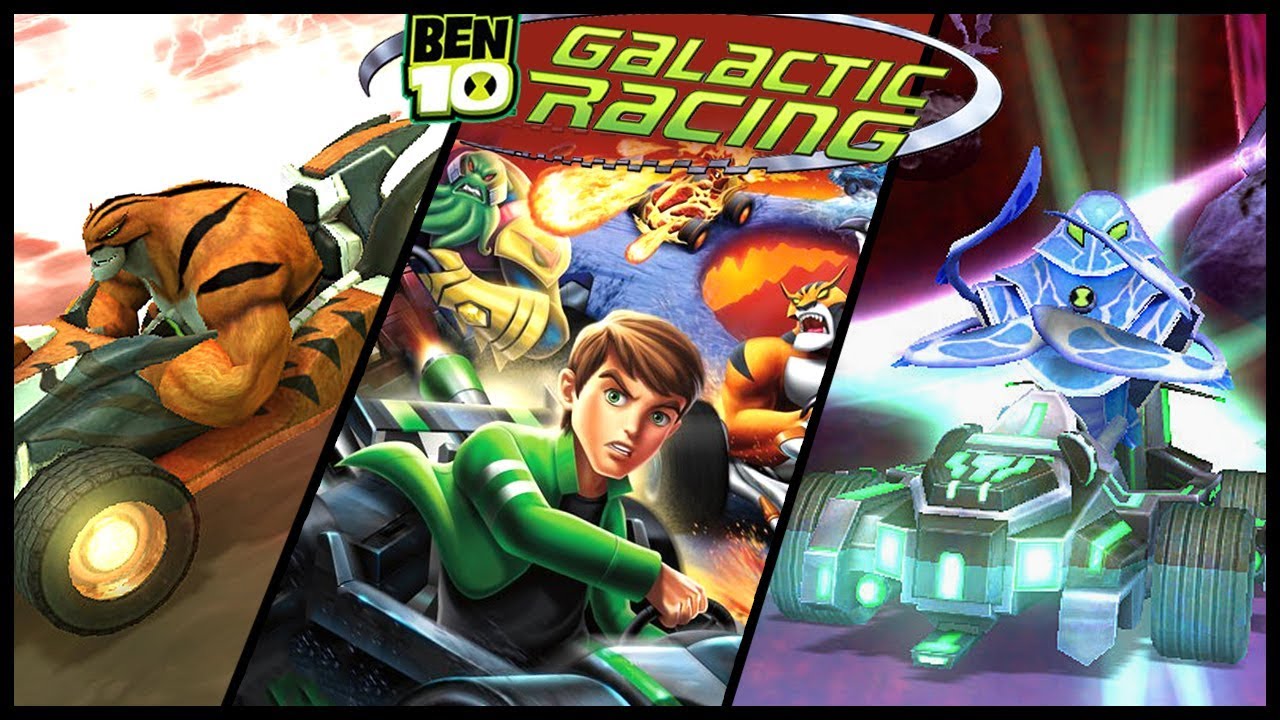 Ben 10: Galactic Racing Walkthrough Part 8 (Wii, PS3, X360) Primus Dominus with AmpFibian