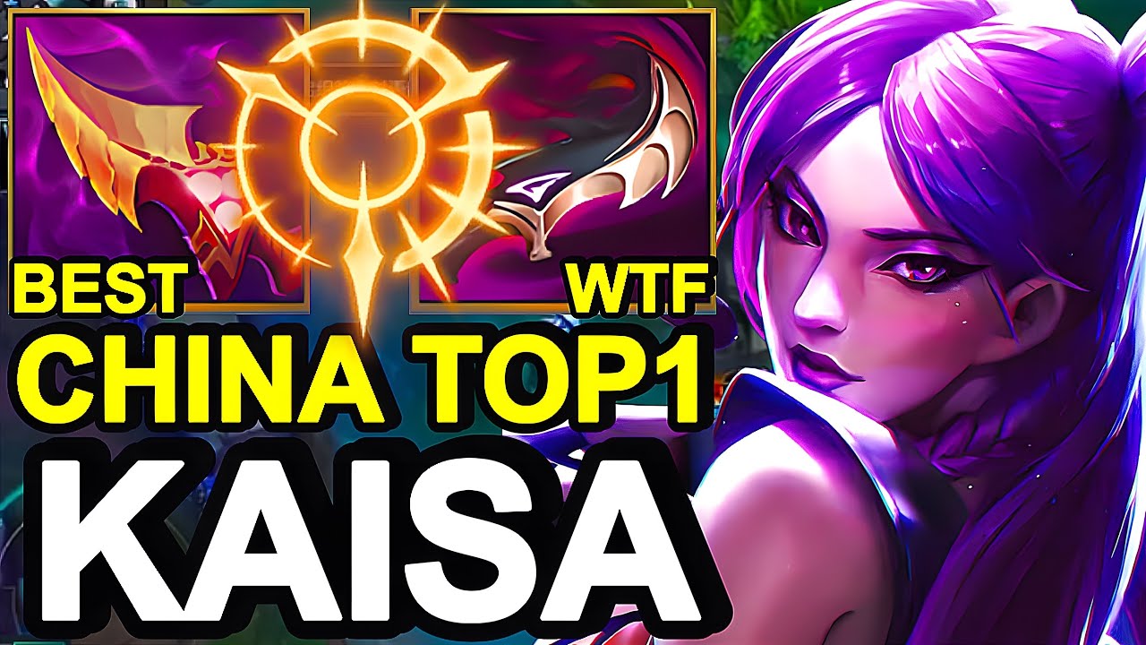 Wild Rift China Top1 Kaisa Adc - Top1 Best Kaisa Build Runes - Sovereign Rank Gameplay