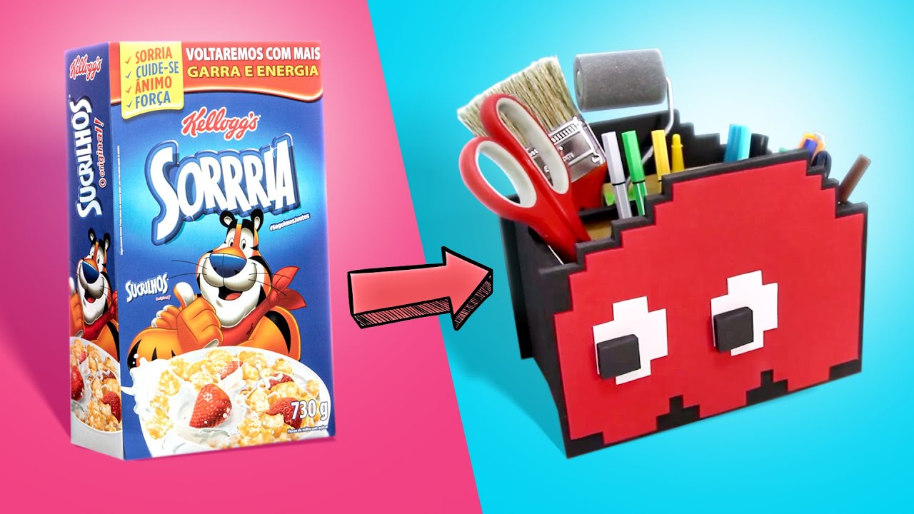 Porta Treco Pac-man | DiY Geek