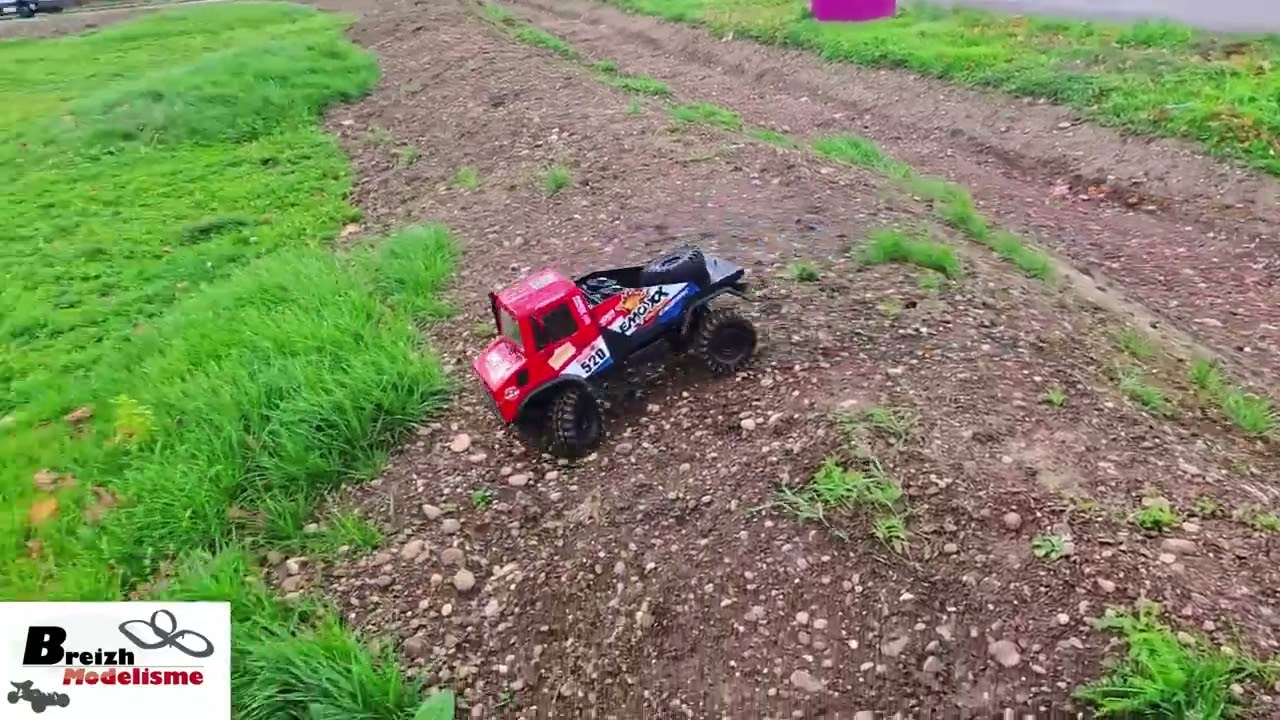 1/6 Cross rc Emo XX round 1 part 1 : 12t 1650kv 8s 5200 , test cogging frein &eacute;quilibre et sauts h&eacute;h&eacute;