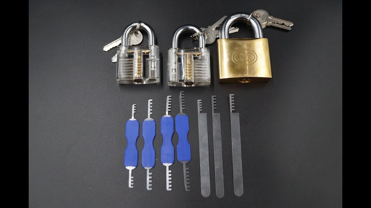 6. Wytrychy grzebieniowe (comb picks) kolejny spos&oacute;b na otwieranie kł&oacute;dek.