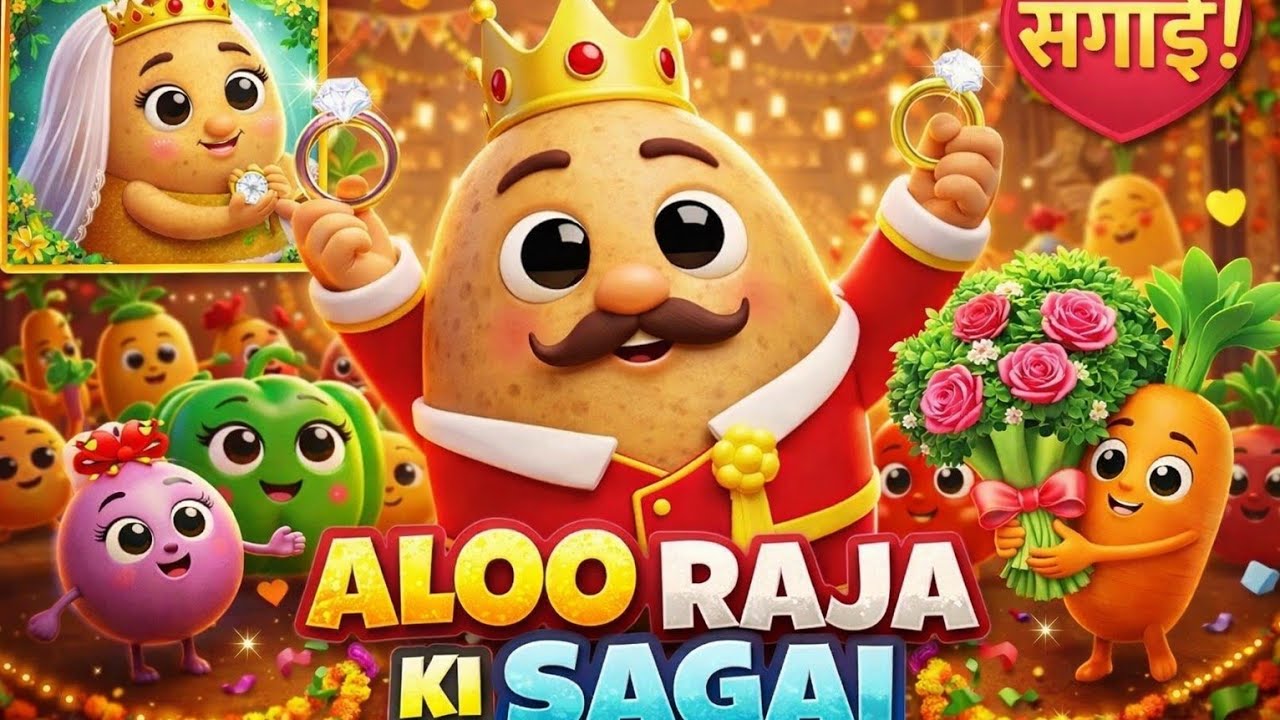 आलू राजा की सगाई | Funny Cartoon for Kids | Kids Cartoon Mela
