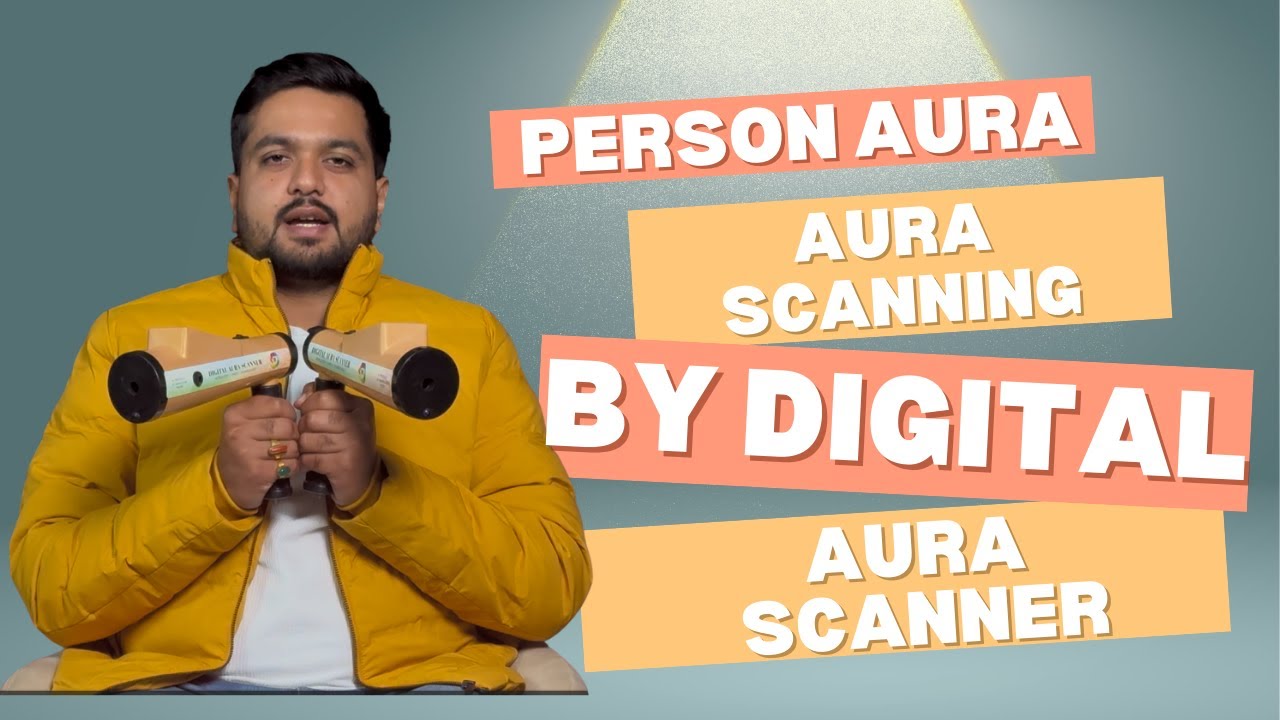 Person Aura Scanning by Digital Aura Scanner | Digital Aura Scanning tutorial video in english