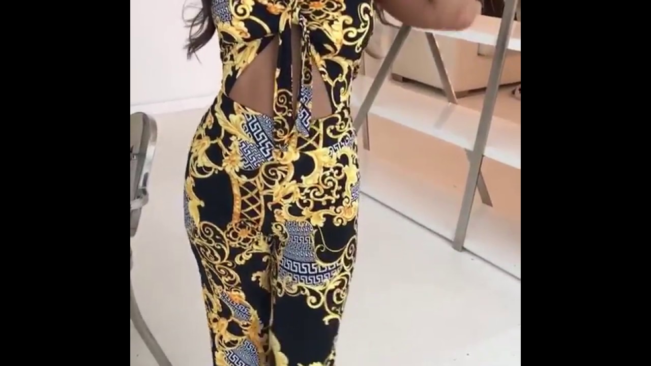 Black Gold Victorian Jumpsuit