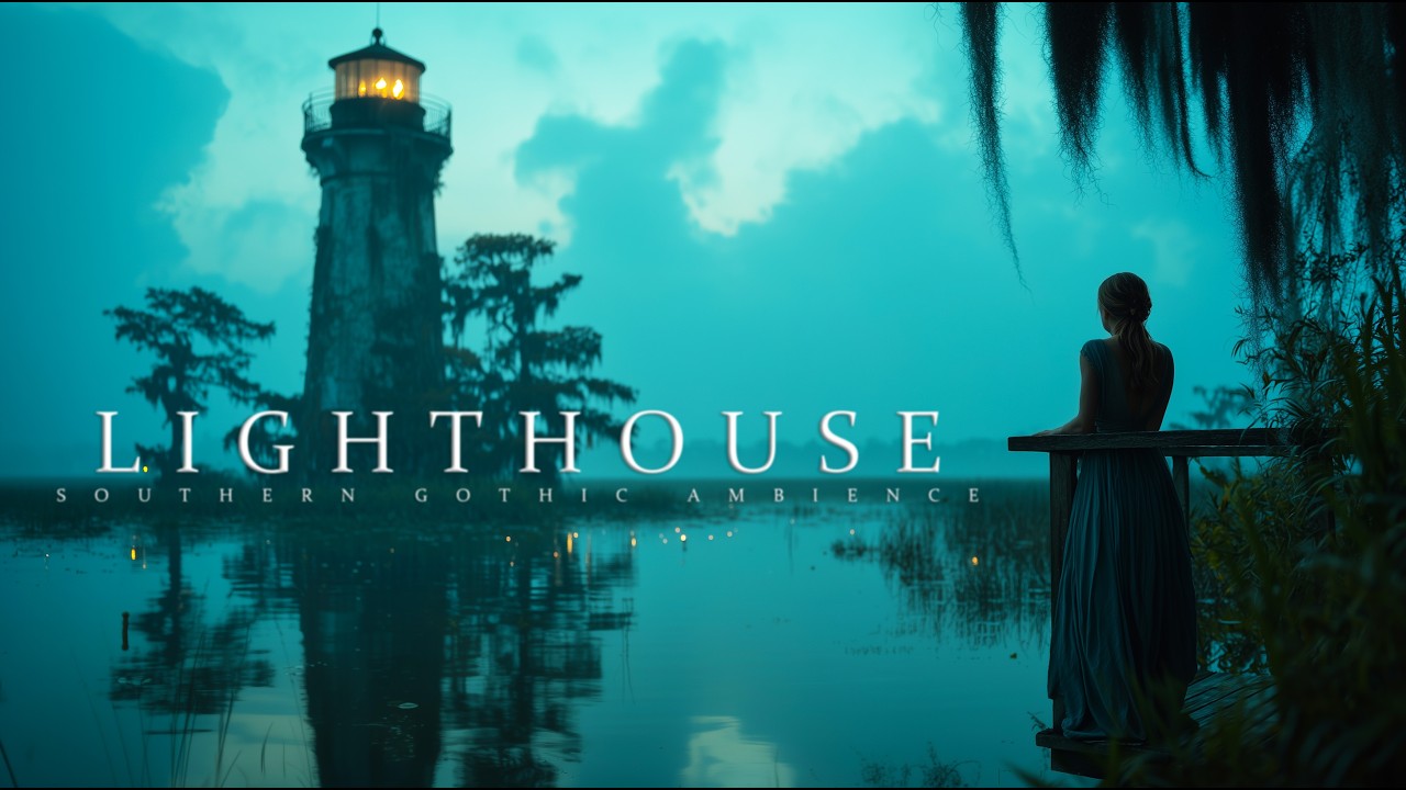 Lighthouse | Southern Gothic Ambience – Rain & Storm Bayou Cinematic Music
