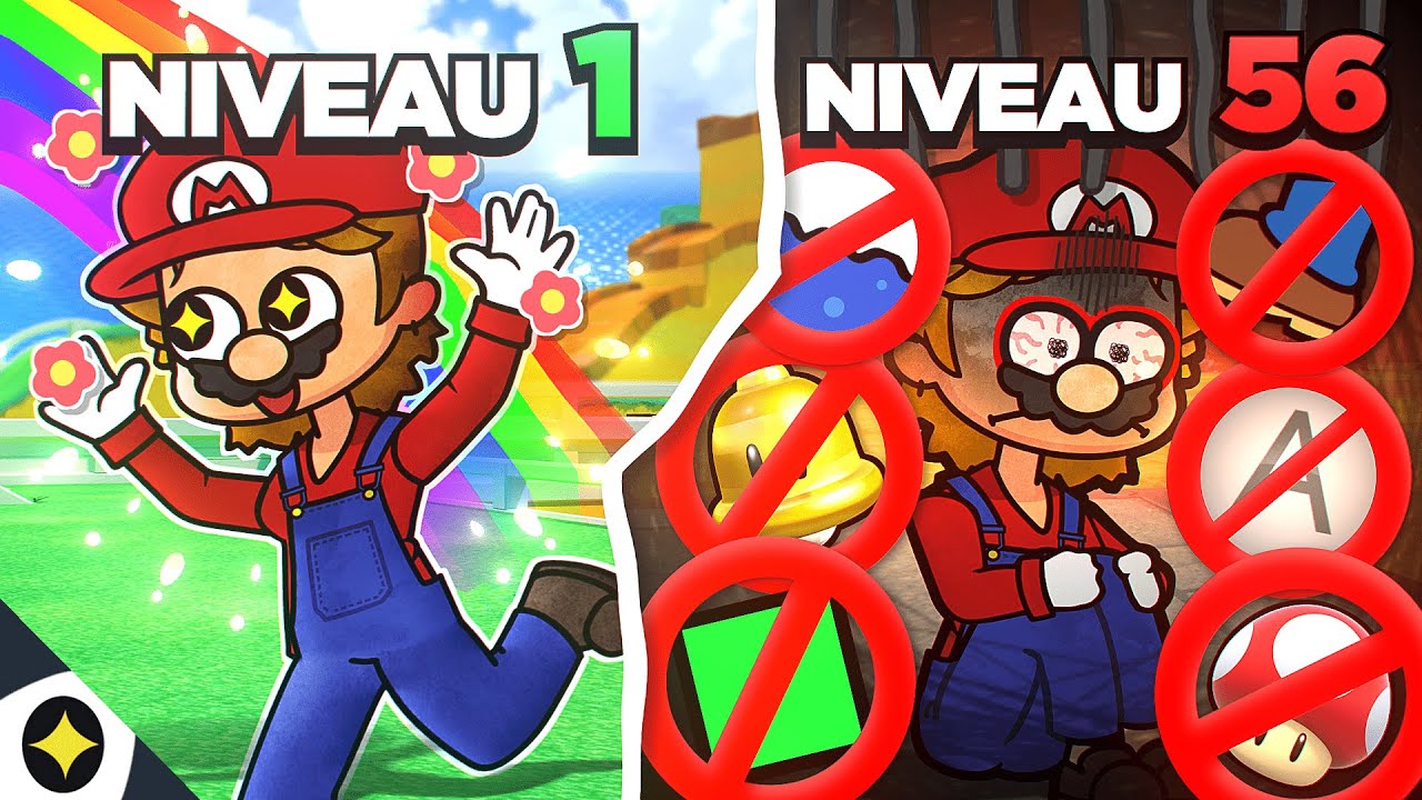 MARIO MAIS A CHAQUE NIVEAU ON RAJOUTE UNE RÈGLE
