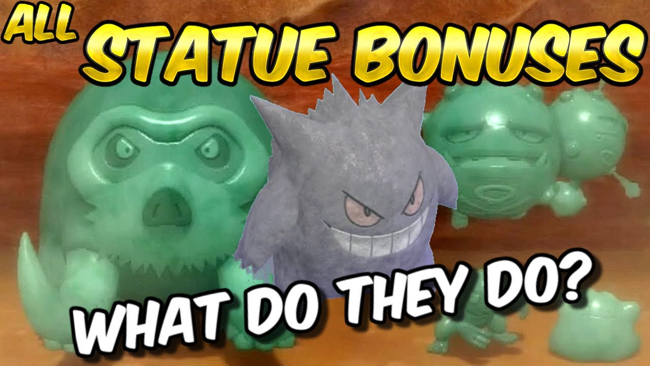 What Do The Grand Underground Statues Do? All Statue Bonuses EXPLAINED!!