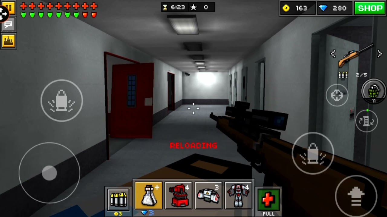 Old Sniper Rifle sound Pixel gun 3D