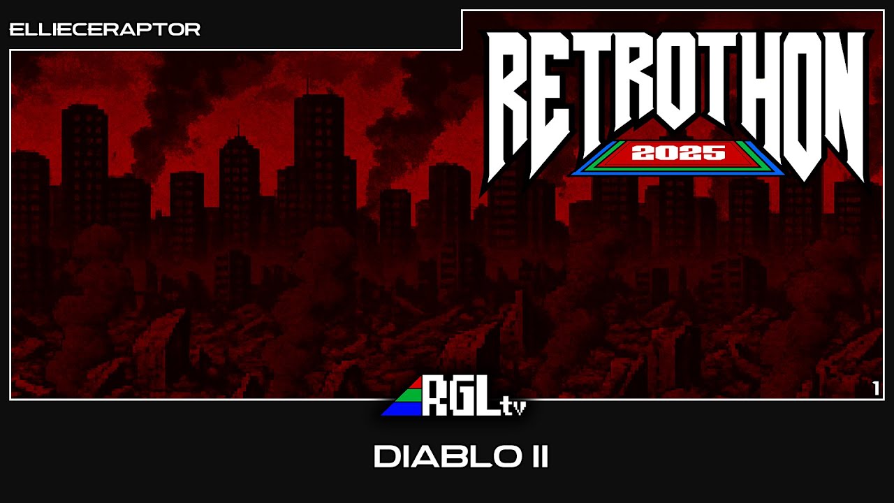 Retrothon 2025 - Diablo II (001) - Ellieceraptor