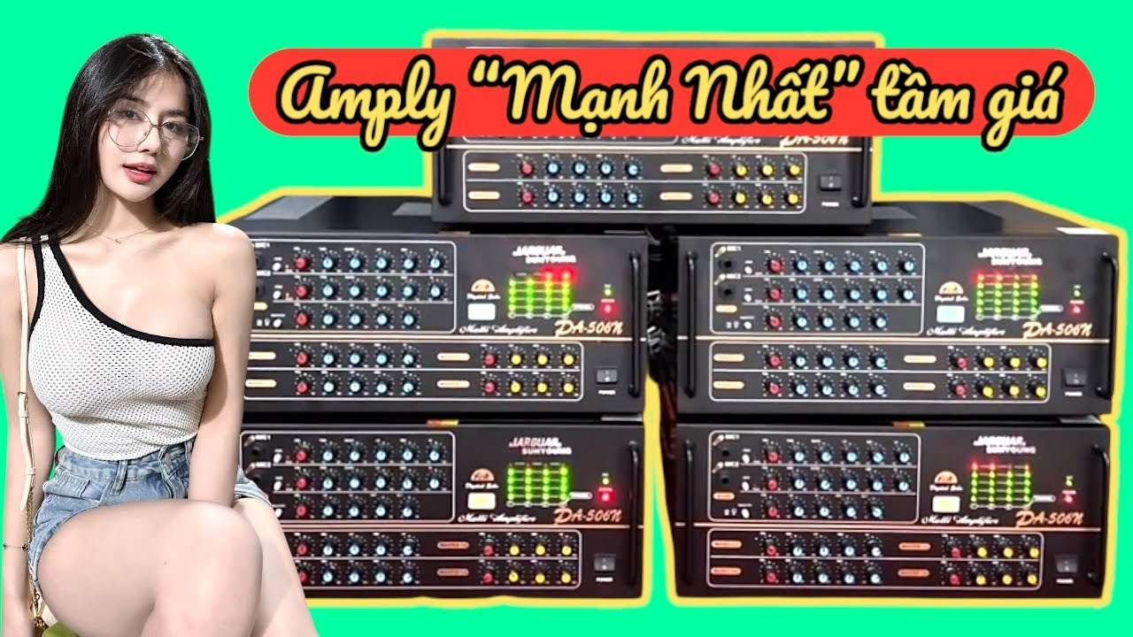 Amply Karaoke Mạnh Nhất Tầm giá 2tr5 - Amply Jarguar 506n Komi