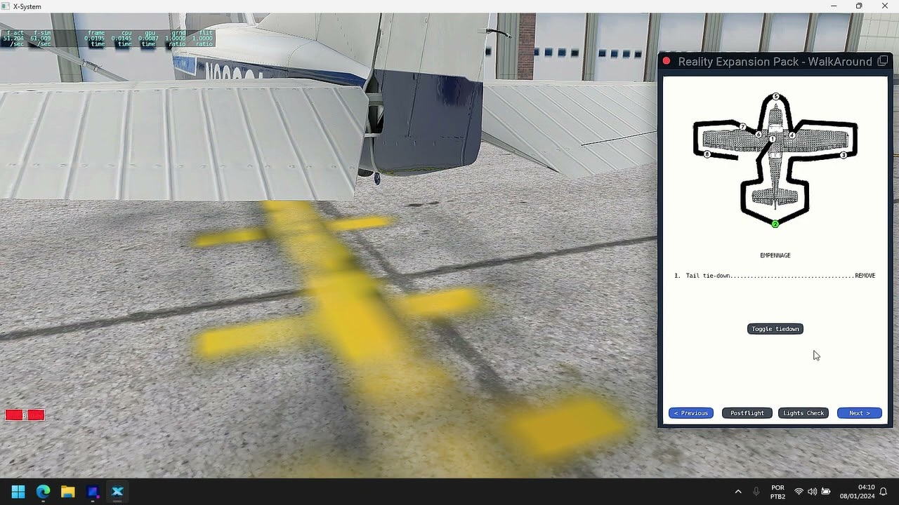 Tutorial how to install Avitab in the X-plane 11 using C172 Laminar + REP (1/2)