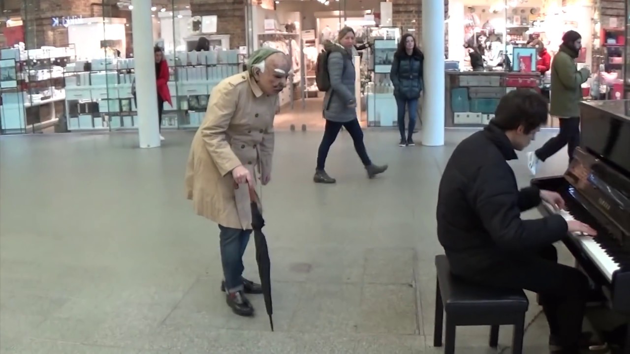 PIANO RAGE CAUSED BY GRUMPY OLD MAN!