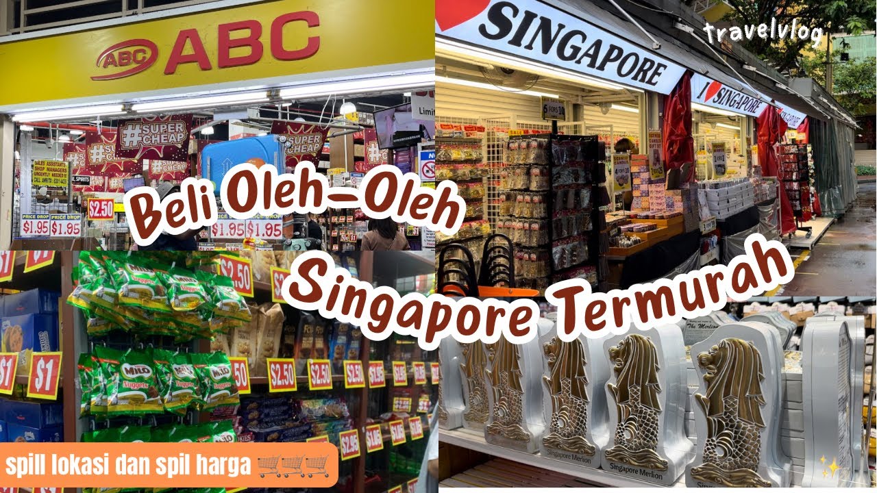 Tempat Beli Oleh-Oleh SINGAPORE Termurah 🛒 | ABC Bargain Bugis - Chinatown