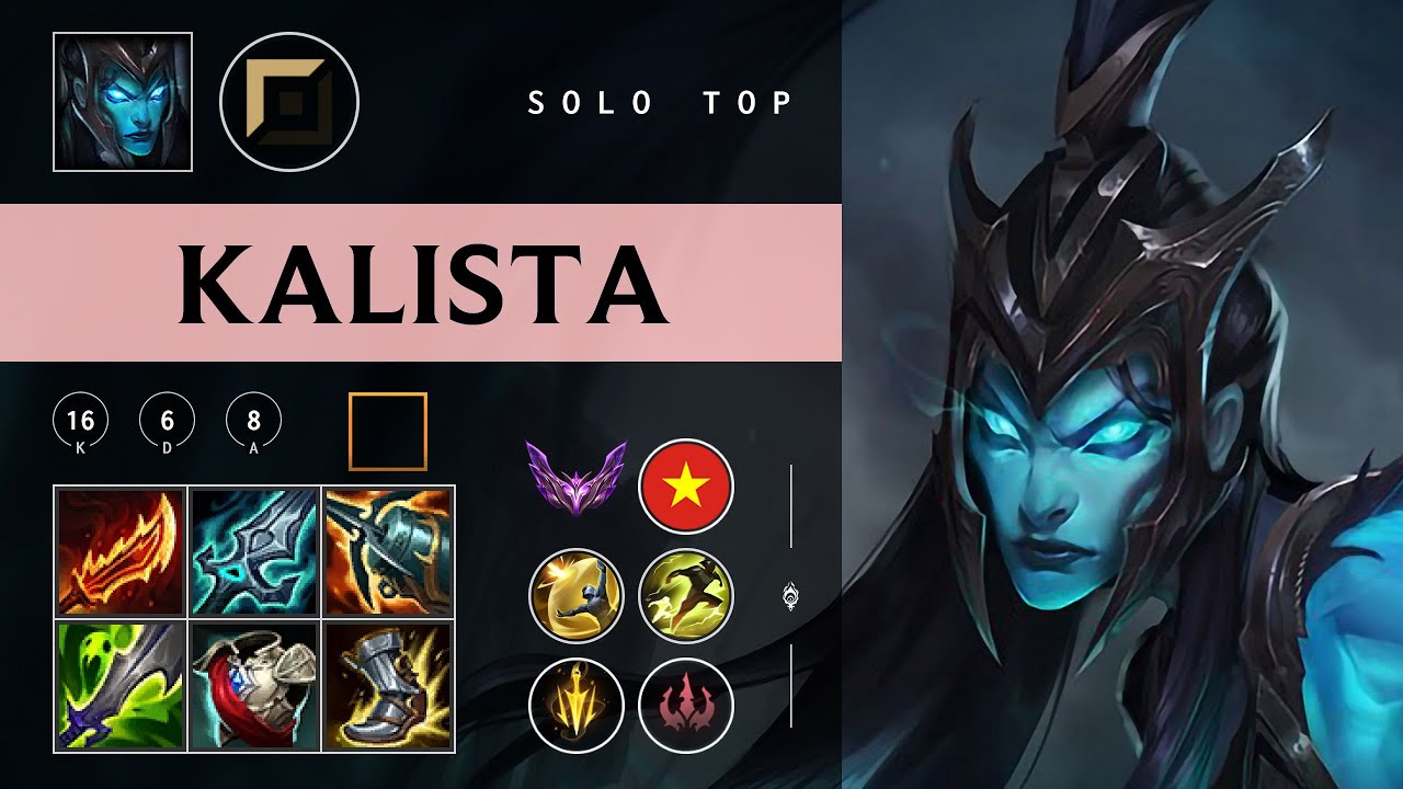 Kalista Top vs Renekton - VN Master Patch 26.02