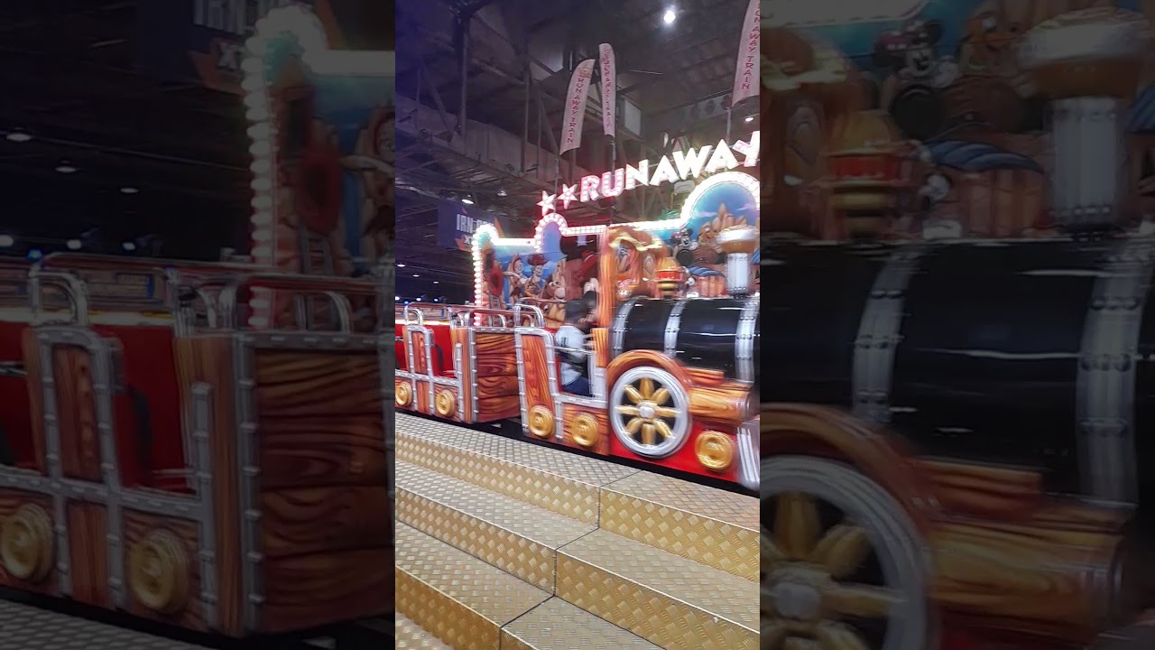 Irn-Bru Carnival runaway train 2021 off ride