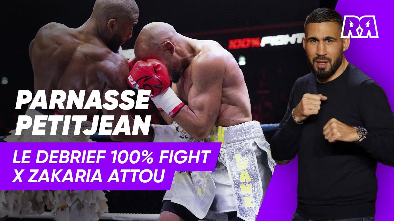Debrief 100% FIGHT « NEVER SEEN » Parnasse brille pour ses débuts en boxe anglaise ! x Zakaria Attou