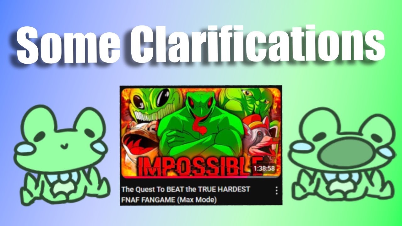 TheBones5's Video Clarifications