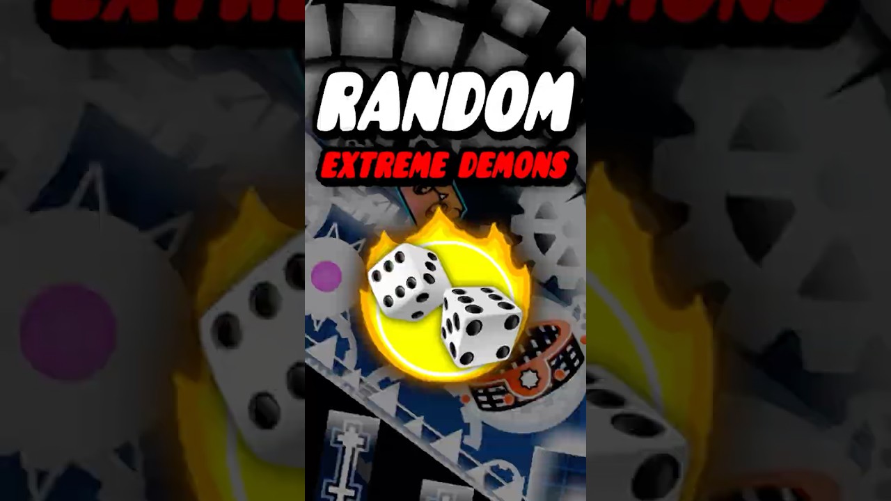 This Level Randomizes Extreme Demons! #geometrydash