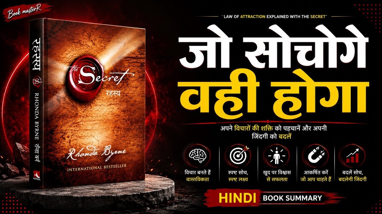 Law of Attraction Explained | जो सोचोगे वही होगा | The Secret Hindi #secret #lawofattraction
