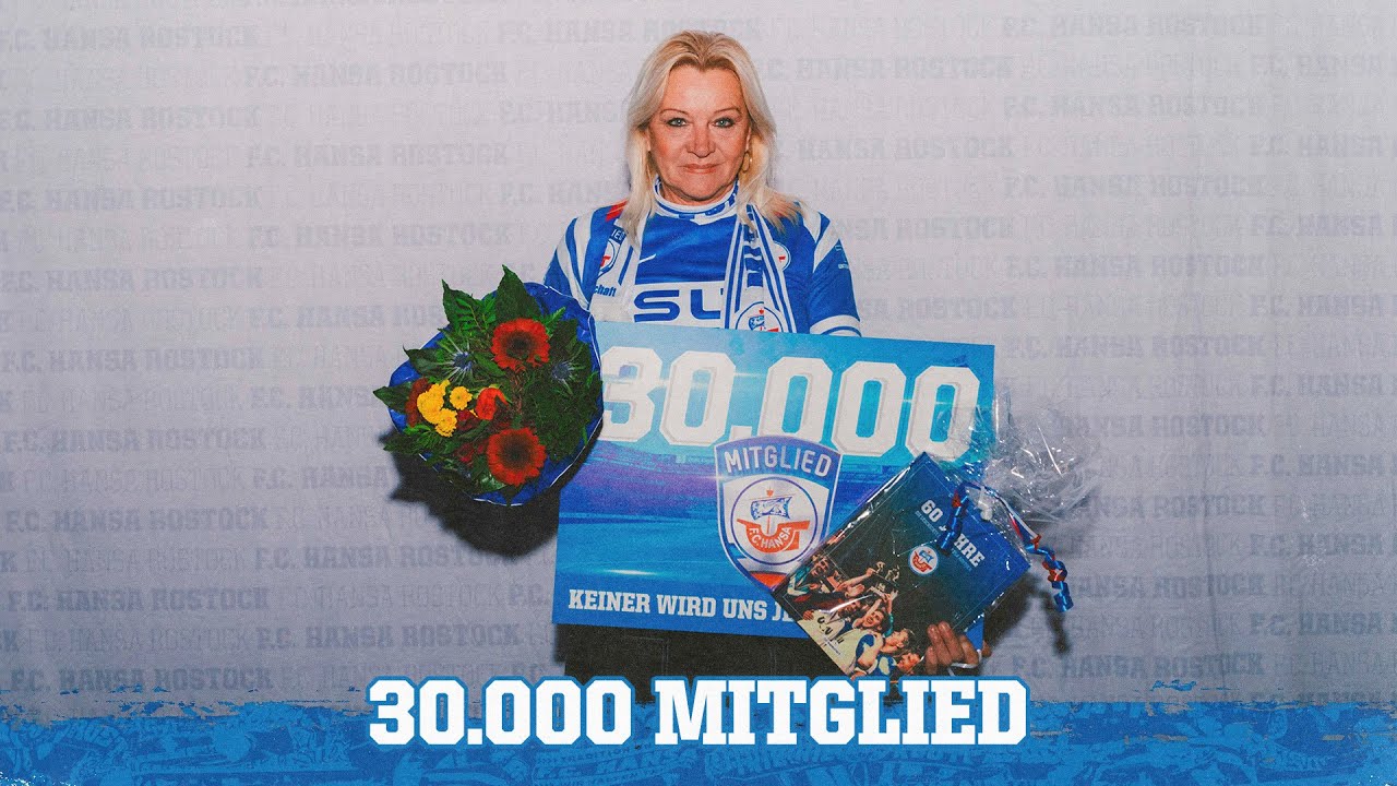 Silvia Lorenz: Unser 30.000 Mitglied💙🤍❤️