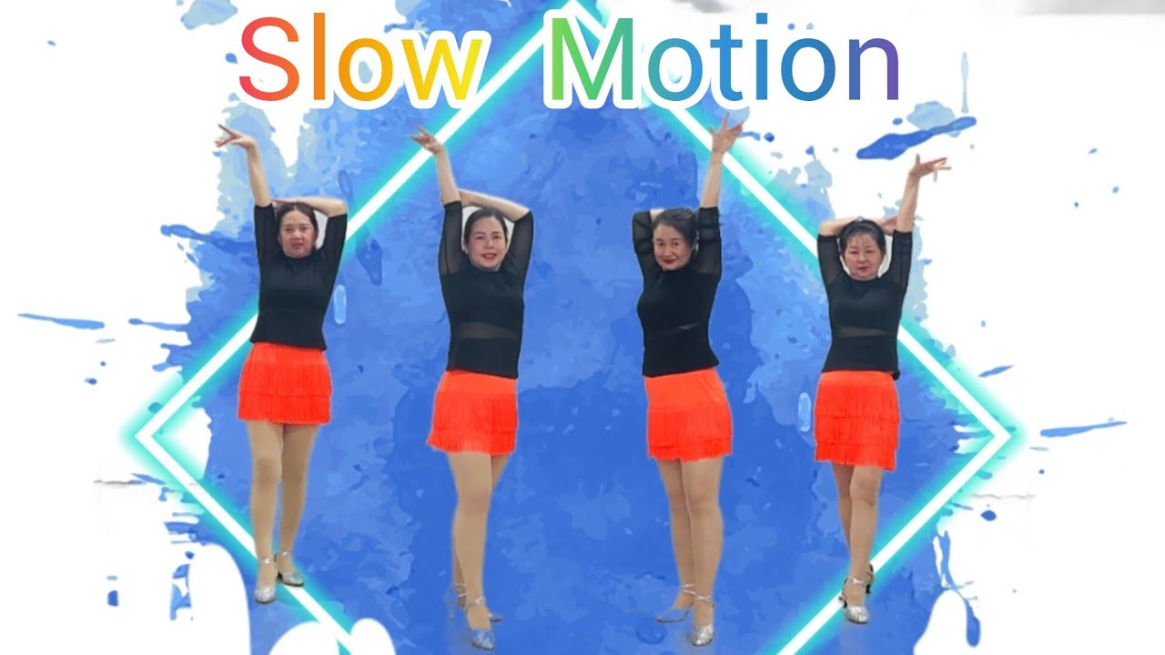 《Slow Motion》Linedance Demo by CarmenDanceStudio