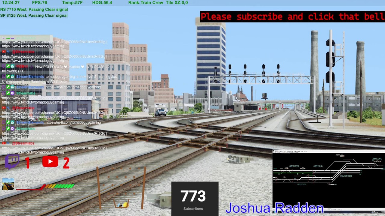 run8 - railfanning the AGS route