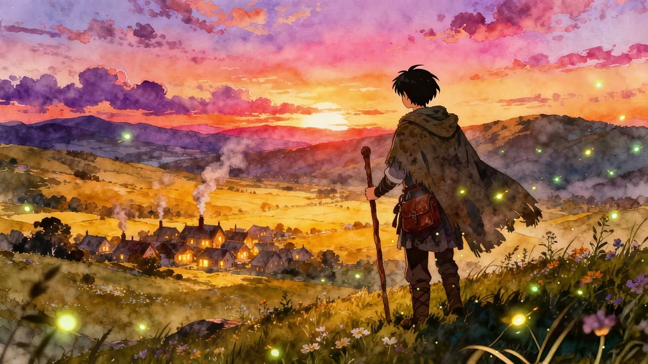 Medieval Music | Relaxation & Focus | Sunset Over the Homeland