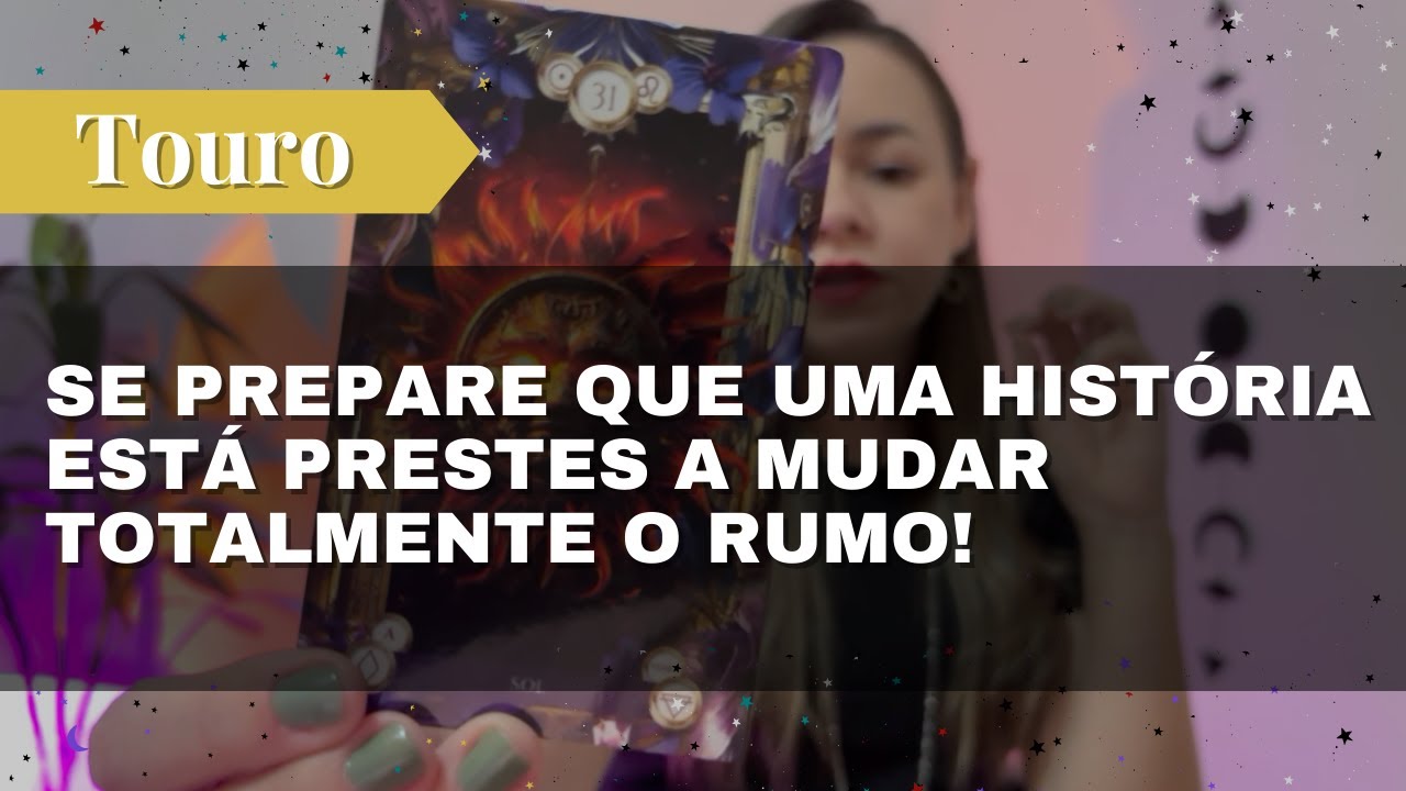 TOURO✨COMEÇA COM UM AVISO DA SUA INTUIÇÃO E DEPOIS VC MUDA A DIREÇÃO DE TUDO!