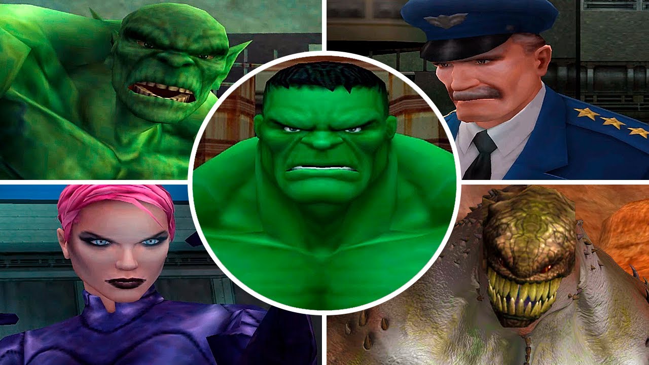 The Incredible Hulk: Ultimate Destruction - All Bosses & Ending + Cutscenes (4K 60FPS)