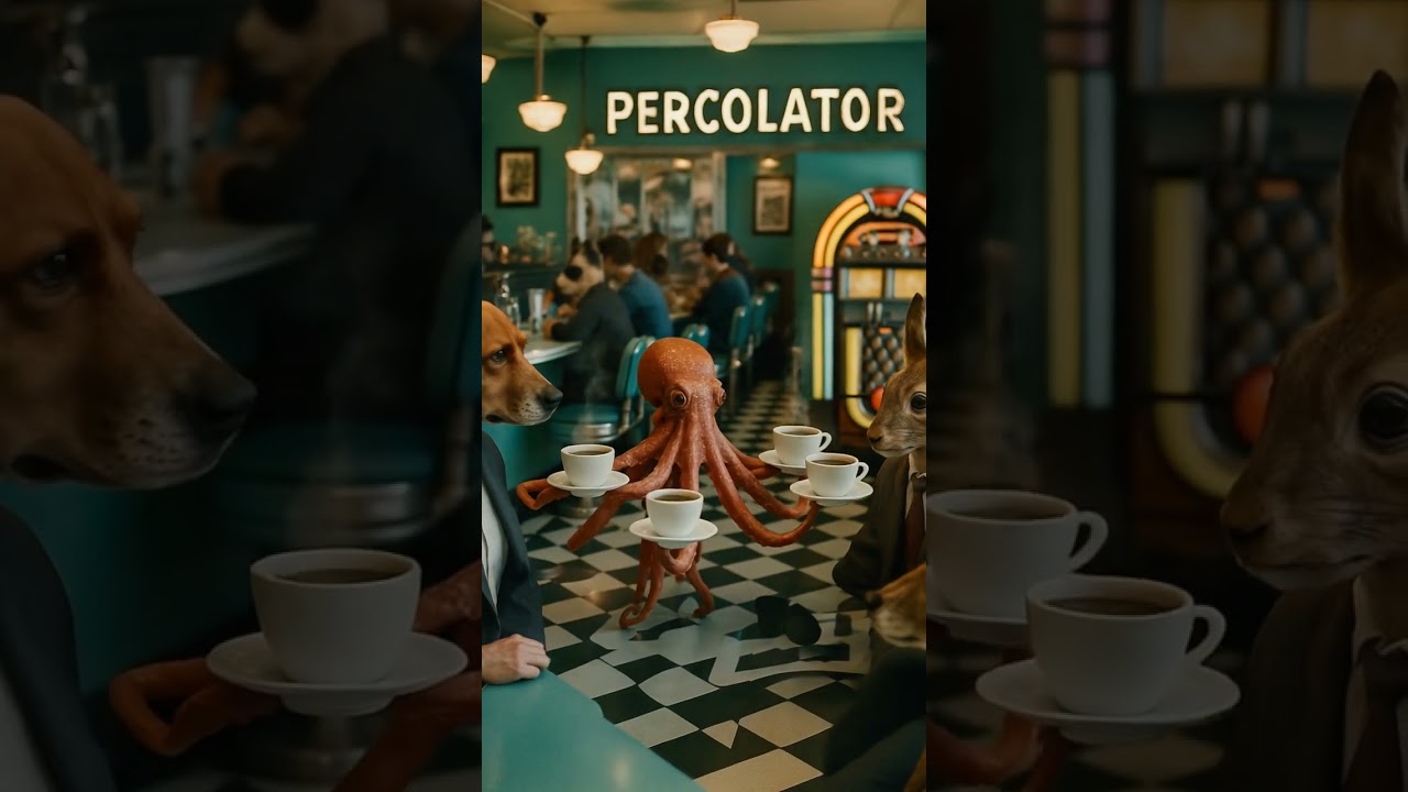 Percolator's Coffee Magic &ndash; 8 Tentacles, 6 Cups ☕