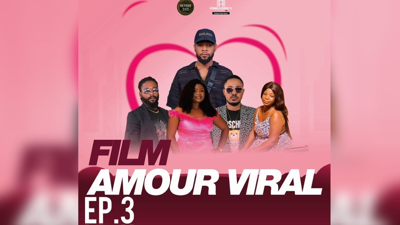 FILM: AMOUR VIRAL 3  avec HERMAN KASONGO, FEGO, YANGO, KALEMA, NKANA, NTAMBWE, TEKA, etc..
