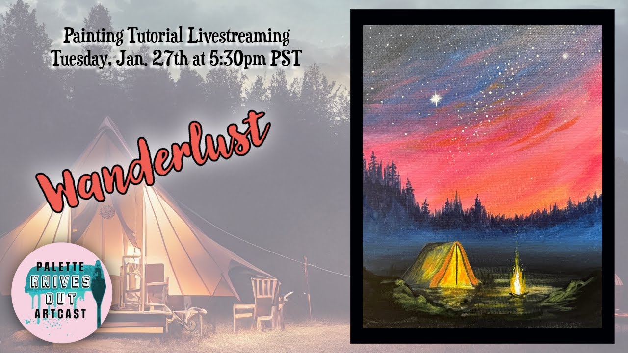Painting Tutorial:  Wanderlust