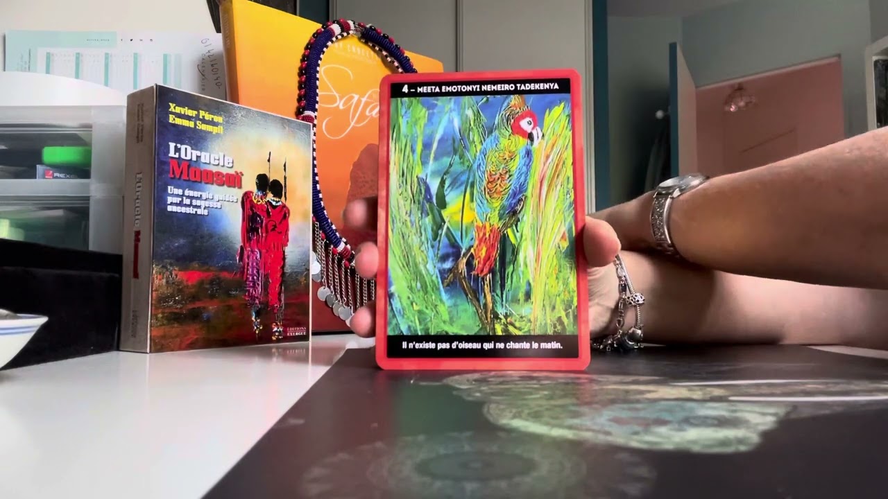 Présentation de l oracle des Maasai de Xavier Péron et Emma Sampil@Lemondedelily94130