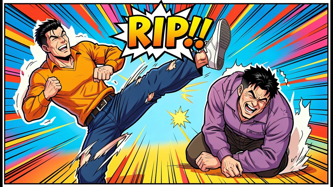 Cvičím, cvičím kung fu, yogu funny😅