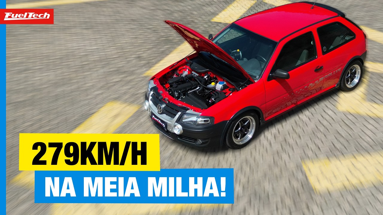 Gol Rallye Turbo mudou a mecânica e agora passa dos 600cv!