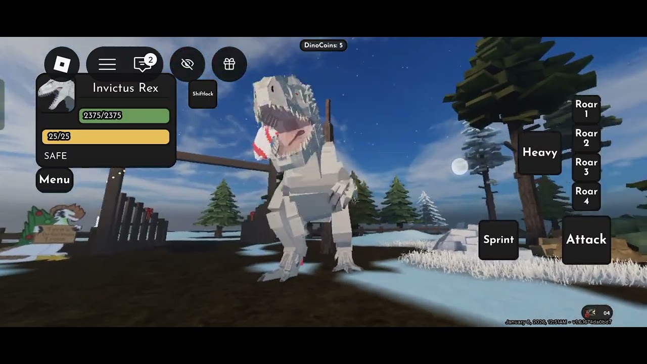 Finally got the Invictus rex in Jurassic Blocky! (Showcase)