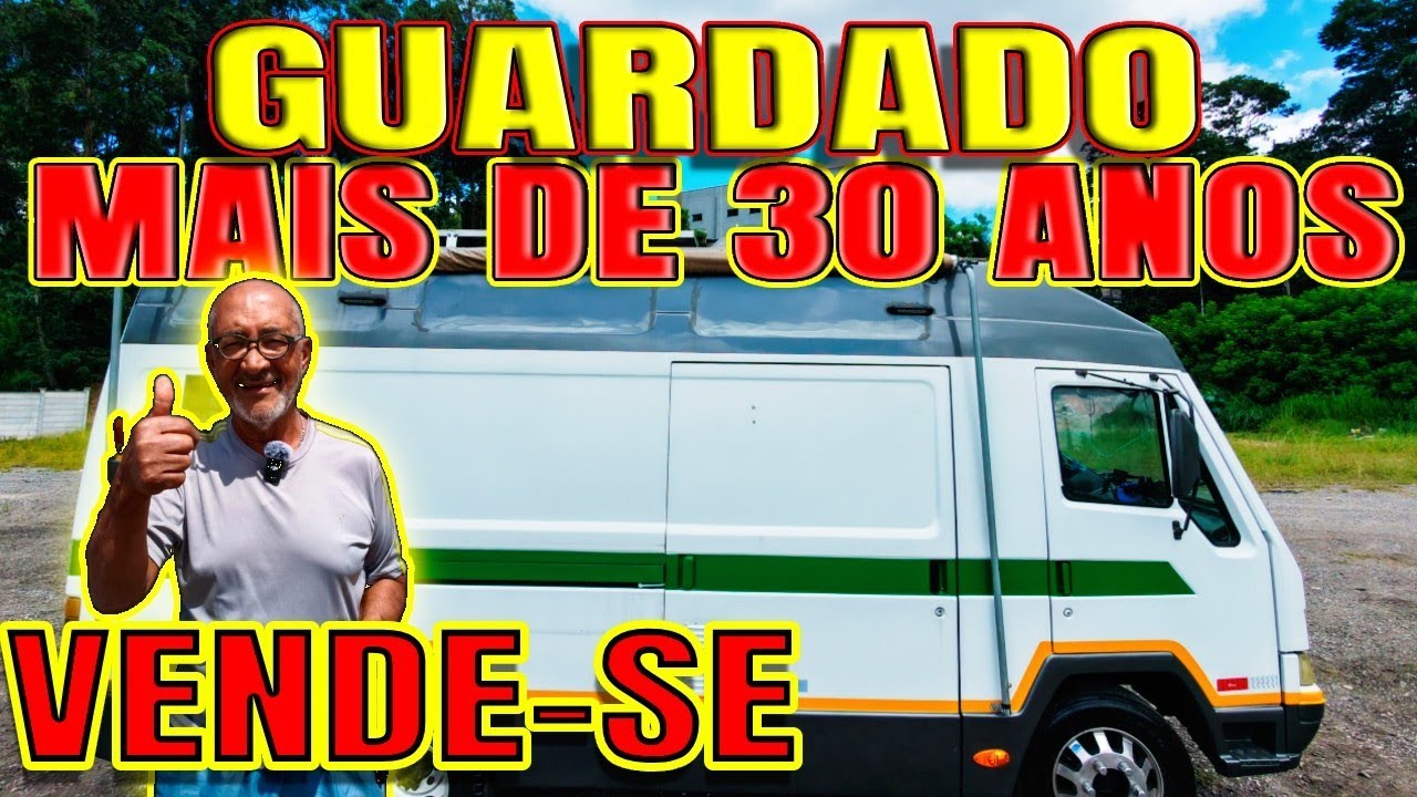 VENDE-SE MOTORHOME AGRALE |  RARIDADE  GUARDADO  MAIS DE 30 ANOS